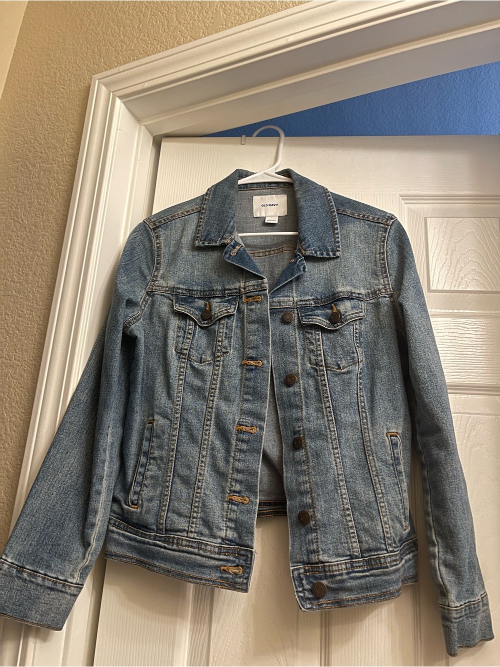 Old Navy Light Wash Blue Denim Jacket